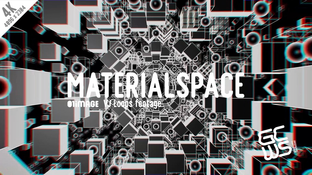 MATERIALSPACE | VJループ映像パック（全12本）