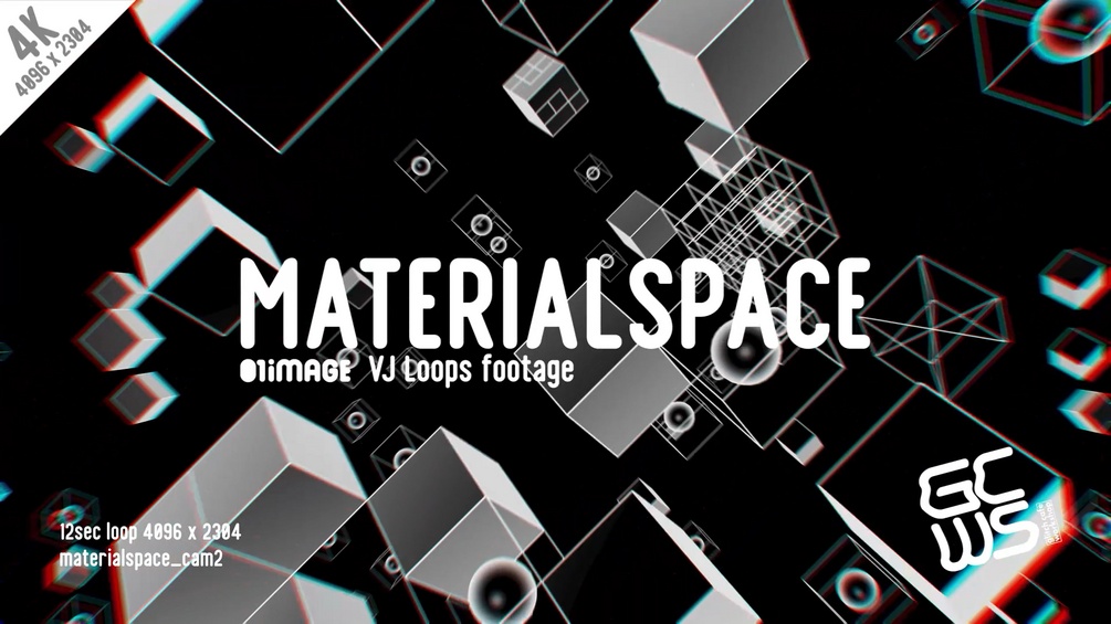 MATERIALSPACE | VJループ映像パック(全12本)