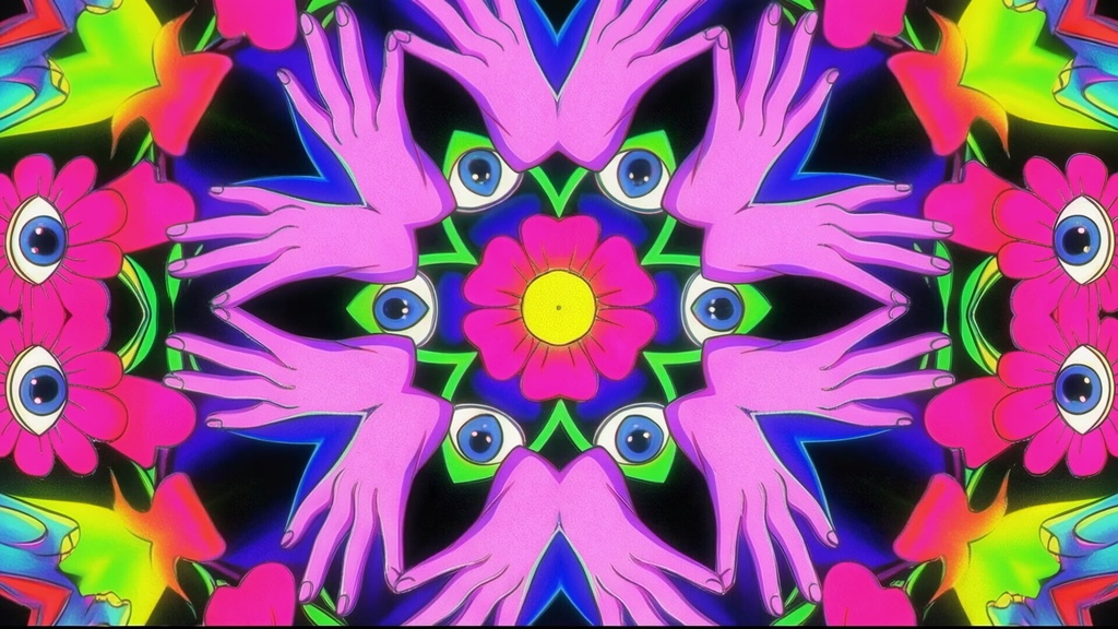 BLOOM GAZE|サイケデリック・カレイドスコープVJ映像