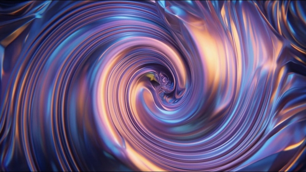 SILK VORTEX|アブストラクト・フローVJ映像