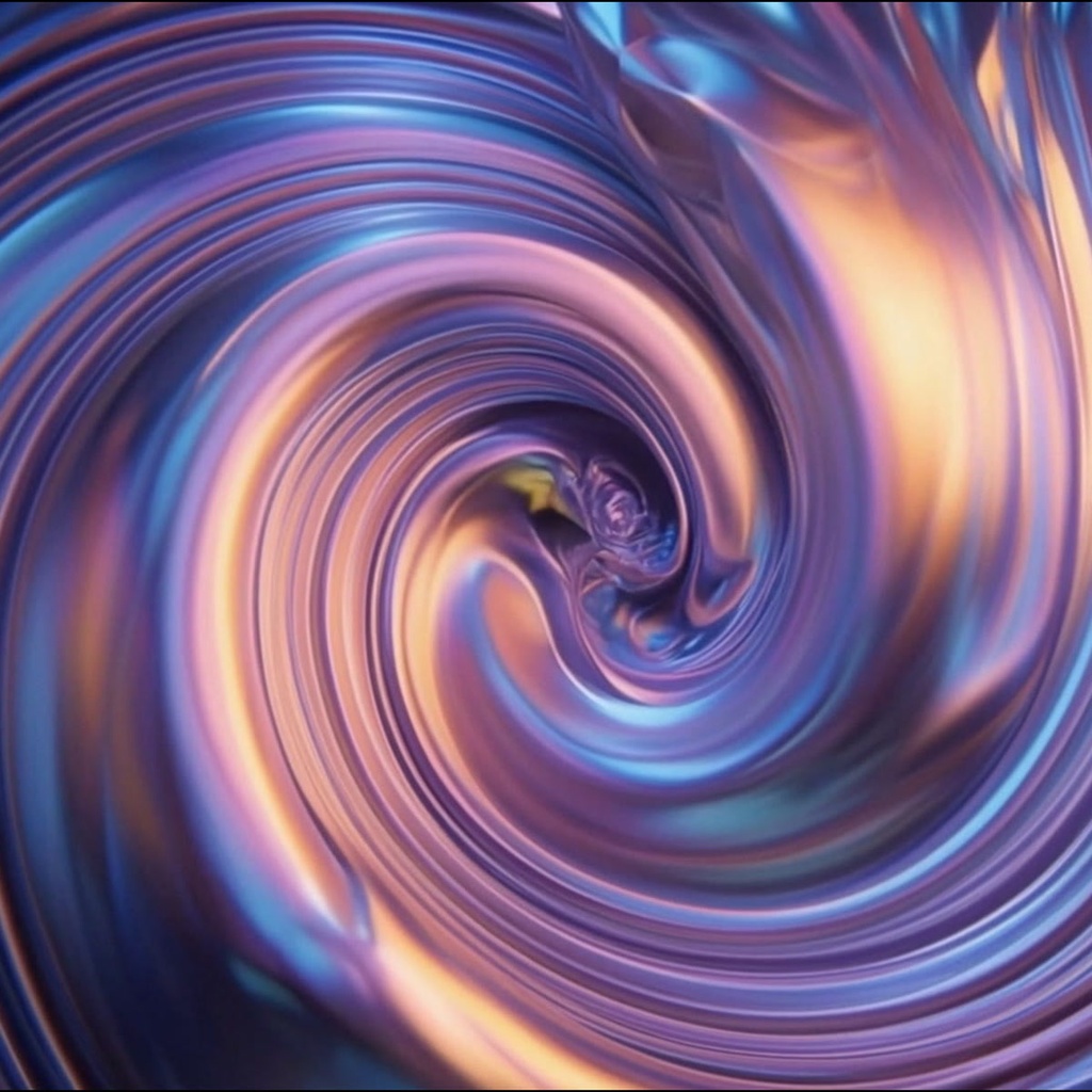 SILK VORTEX|アブストラクト・フローVJ映像