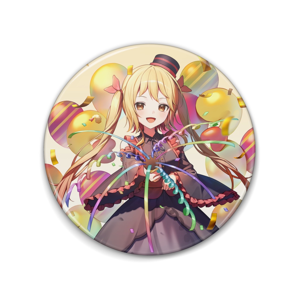 天ゑび衣生誕祭グッズ缶バッチ(スチール)