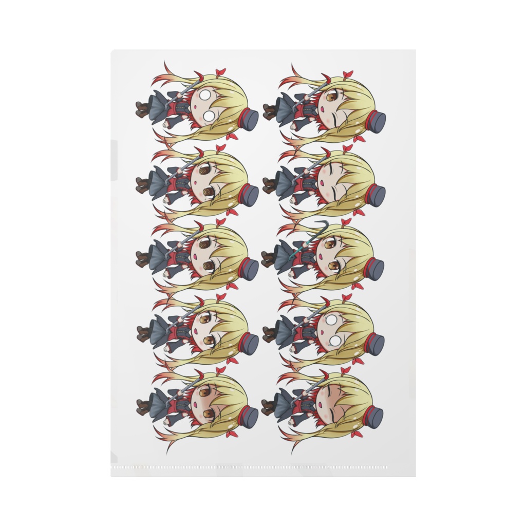 天ゑび衣生誕祭記念絵クリアファイル