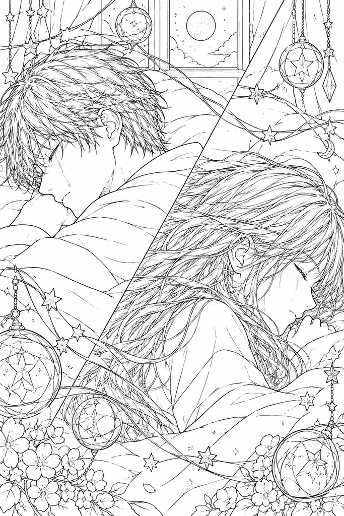 「休んでいい」|疲れた大人のための塗り絵