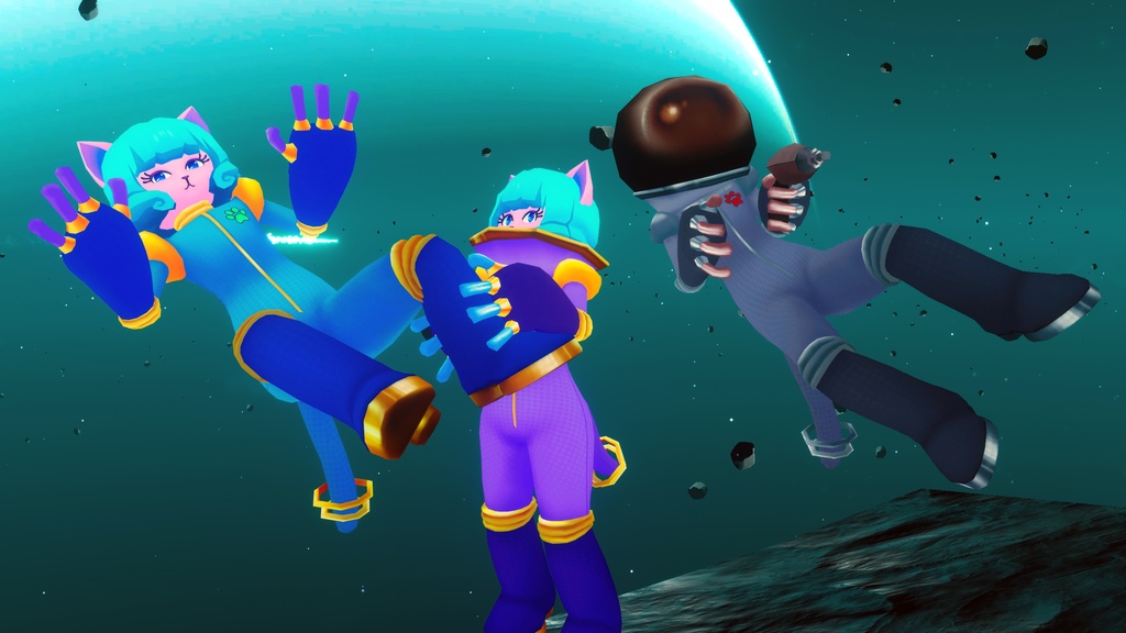 【ルナリジー (Lunar Lizzy)】「PCVR/QUEST アバター AVATAR」►FaceTracking/VRCFT Ready◄ On Sale for VKET!