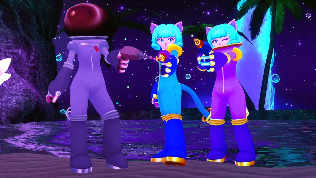 【ルナリジー (Lunar Lizzy)】「PCVR/QUEST アバター AVATAR」►FaceTracking/VRCFT Ready◄ On Sale for VKET!