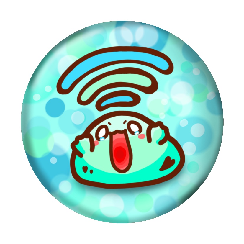 ぱわわんマット缶バッチ(新色追加!)