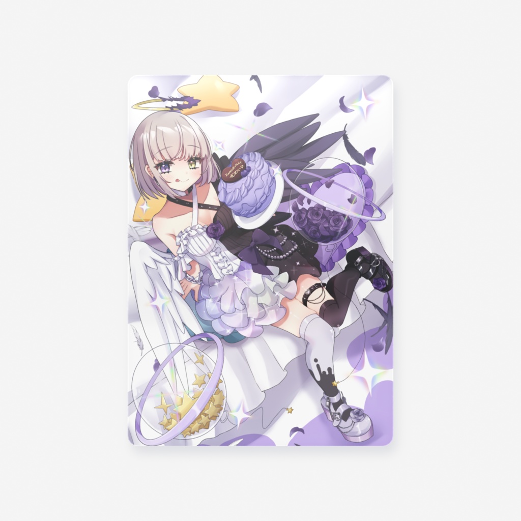 紫月むめい2026誕生日記念クリアカード
