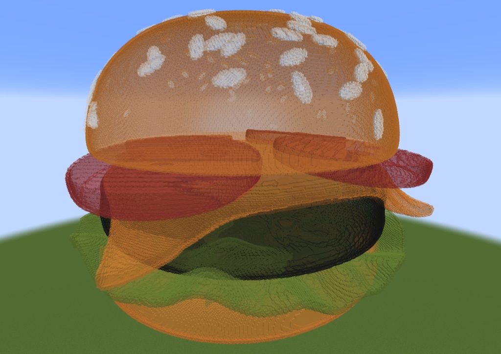 Mesh2Schem - OBJ/MTLから色付き.schem生成Windowsアプリケーション【Java版Minecraft】