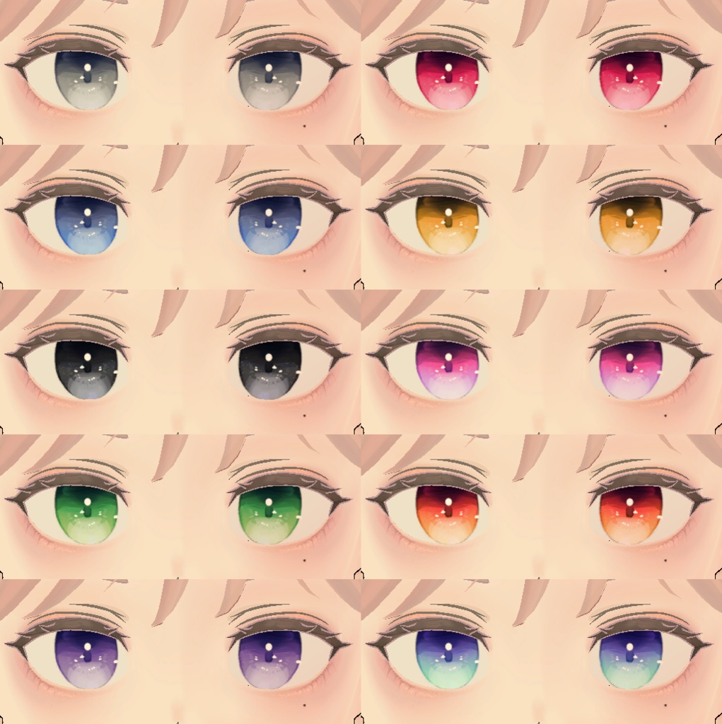 【GRUS】 Eye texture & Make up Made by B.B