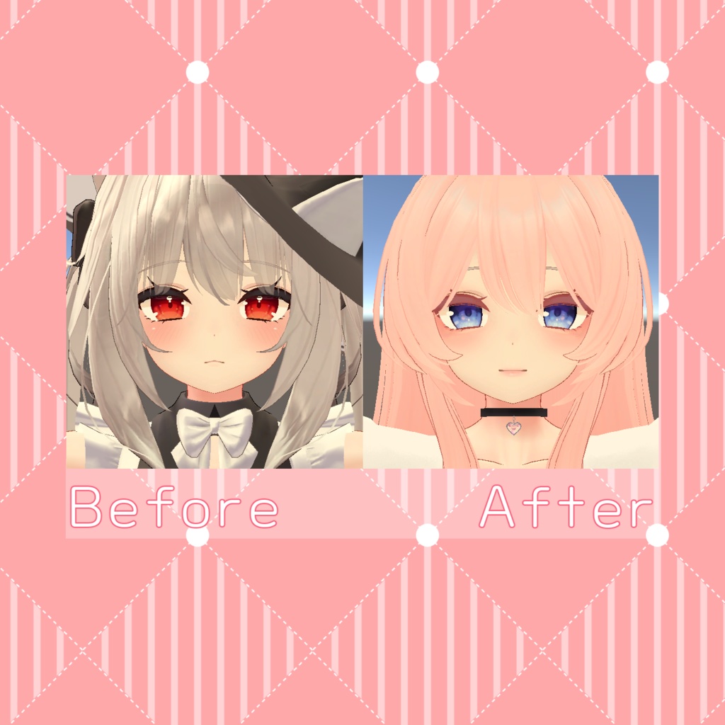 【舞夜 Maya 】 Vivid B.B Eyetexture & Make up Set