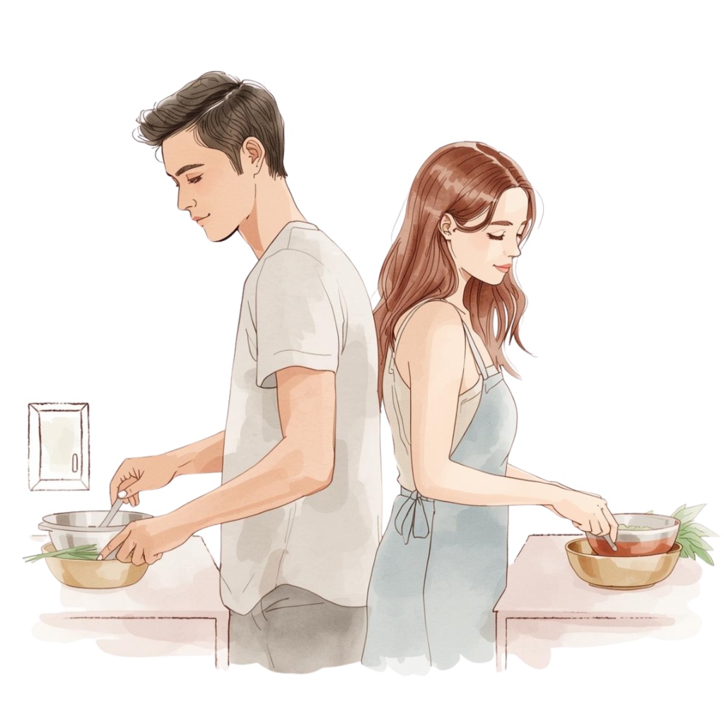 【家事シリーズ】家事クリップアート素材(全15点/PNG/背景透過)