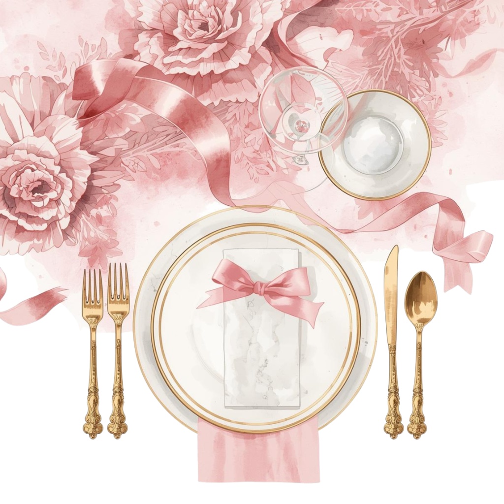 【大人かわいいクリスマスパティーシリーズ】クリップアート素材(全12点/PNG/背景透過)