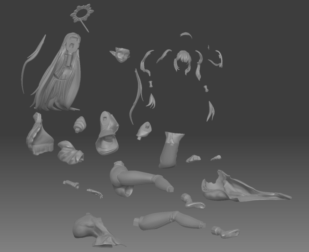 【セール中】ブルーアーカイブ ヒマリ ガレージキット