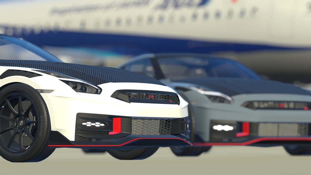 【車/saccflight対応/走行可能車両】R35GTR-nismo-2024【VRChat想定】