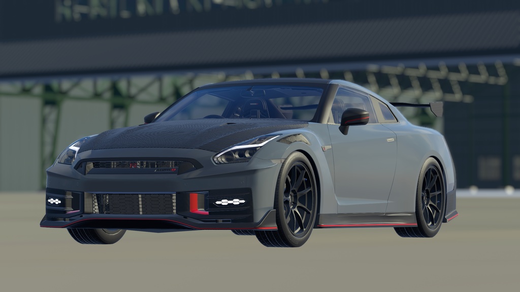 【車/saccflight対応/走行可能車両】R35GTR-nismo-2024【VRChat想定】