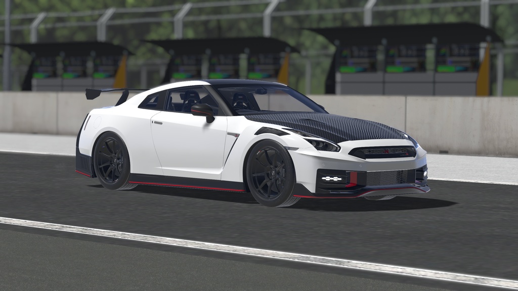 【車/saccflight対応/走行可能車両】R35GTR-nismo-2024【VRChat想定】