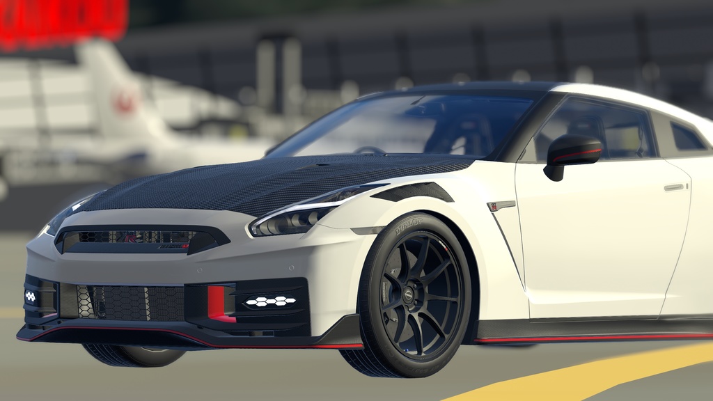 【車/saccflight対応/走行可能車両】R35GTR-nismo-2024【VRChat想定】
