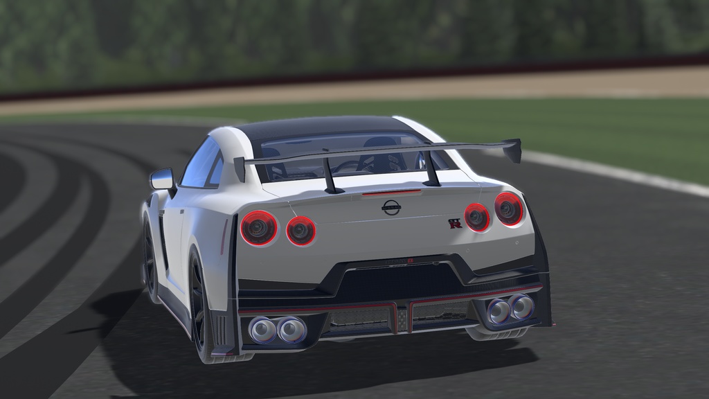 【車/saccflight対応/走行可能車両】R35GTR-nismo-2024【VRChat想定】