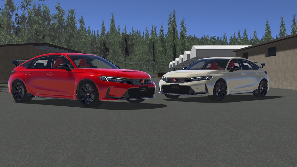 【車/saccflight対応/走行可能車両】Honda-Civic-TypeR-FL5-2021【VRChat想定】