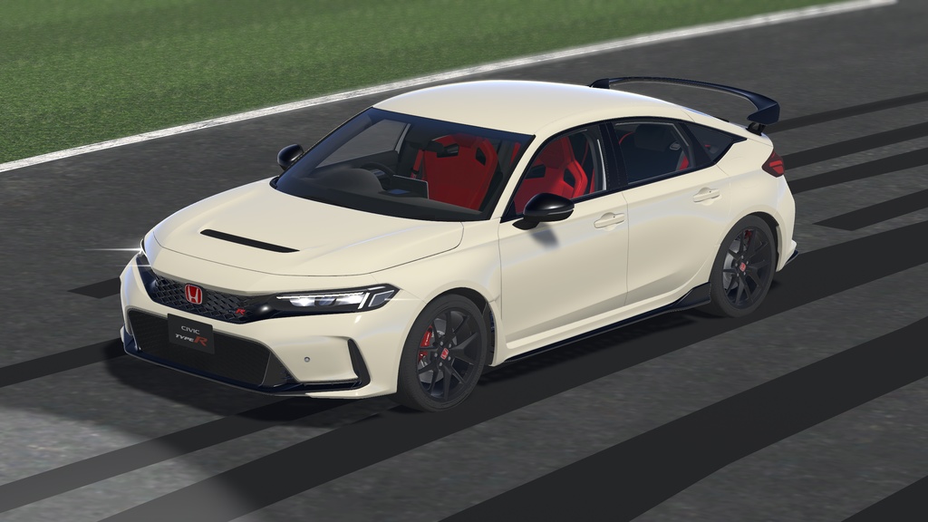 【車/saccflight対応/走行可能車両】Honda-Civic-TypeR-FL5-2021【VRChat想定】
