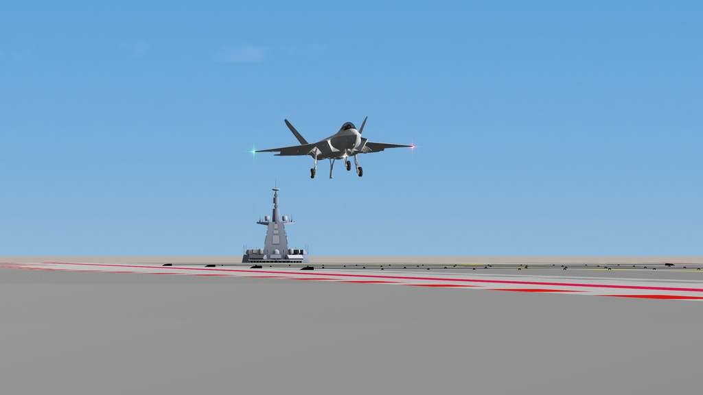 【VRChat想定】PLA-J35-2024~2025【飛行可能モデル】