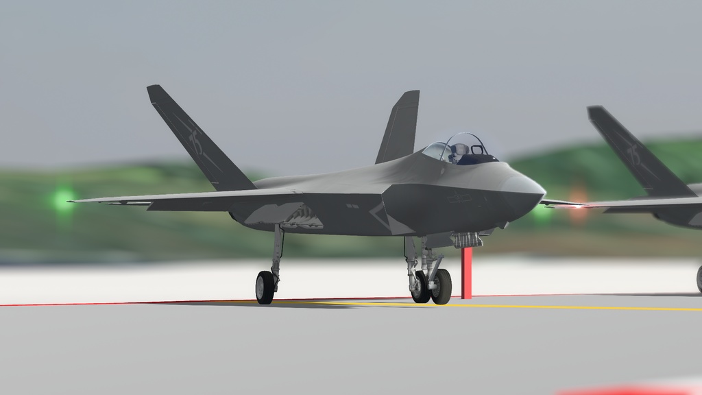【VRChat想定】PLA-J35-2024~2025【飛行可能モデル】