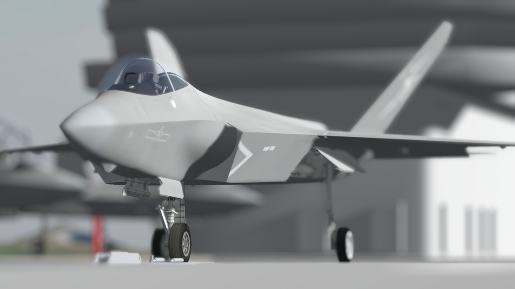 【VRChat想定】PLA-J35-2024~2025【飛行可能モデル】