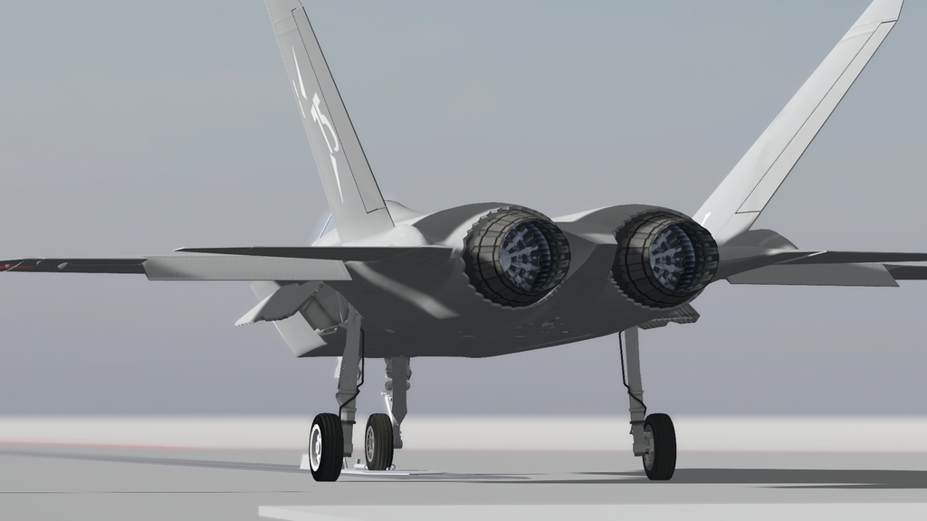 【VRChat想定】PLA-J35-2024~2025【飛行可能モデル】