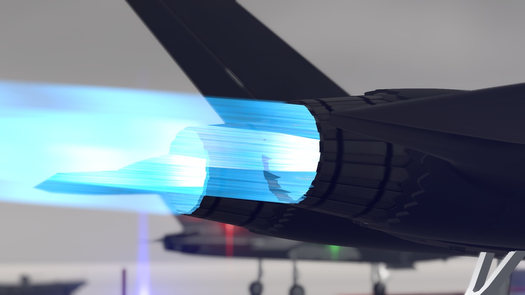 【VRChat想定】PLA-J35-2024~2025【飛行可能モデル】