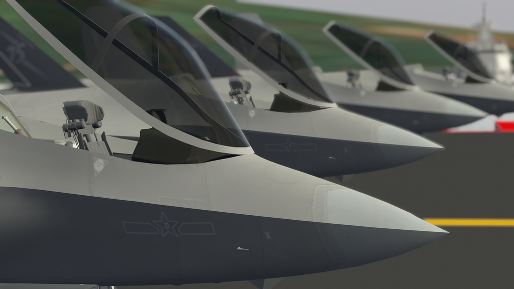 【VRChat想定】PLA-J35-2024~2025【飛行可能モデル】