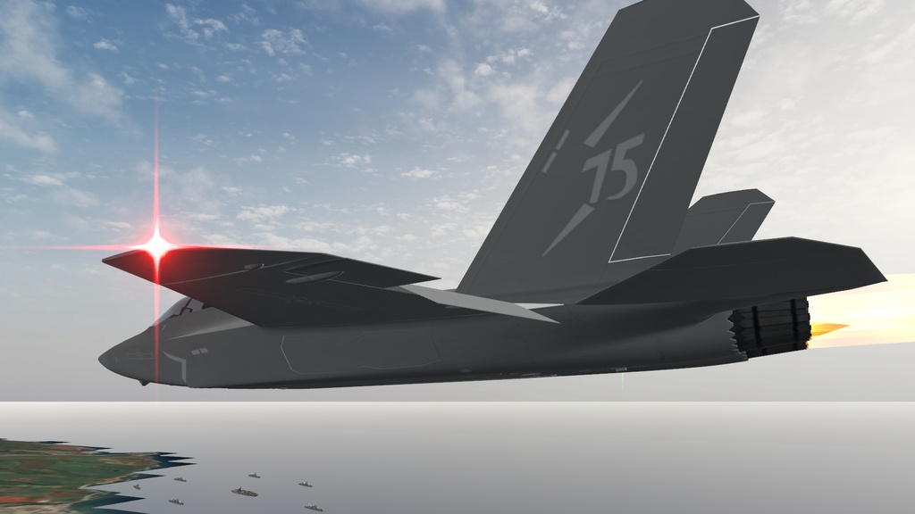 【VRChat想定】PLA-J35-2024~2025【飛行可能モデル】