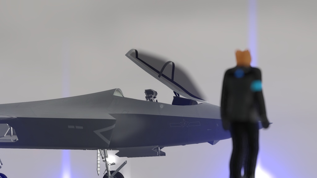 【VRChat想定】PLA-J35-2024~2025【飛行可能モデル】