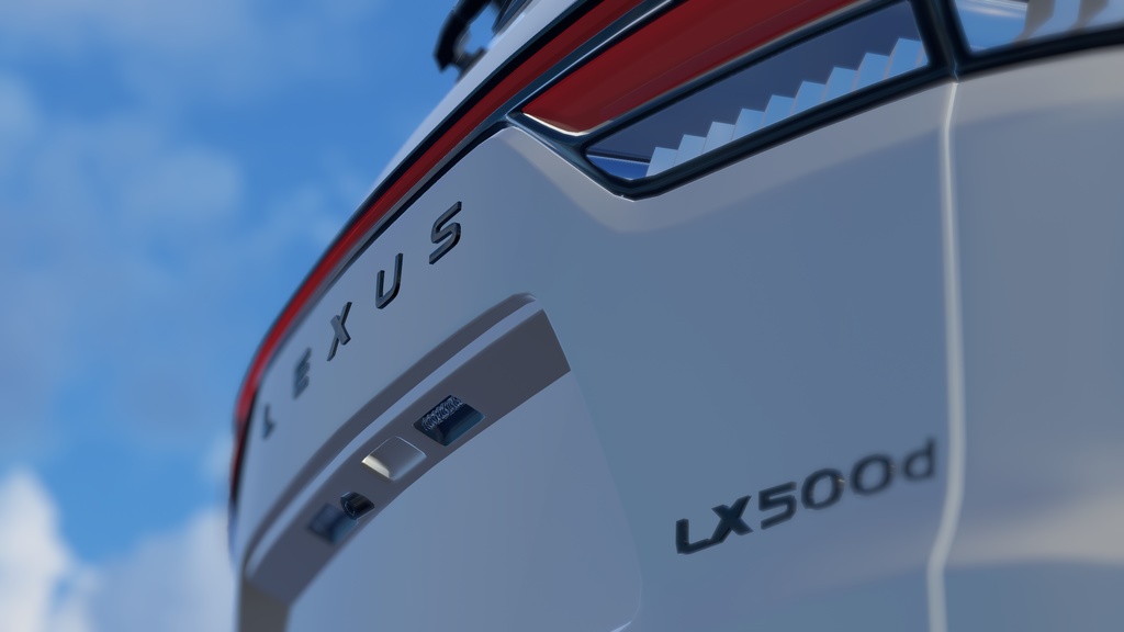 【車/saccflight対応/走行可能車両】LEXUS-LX500d【VRChat想定】