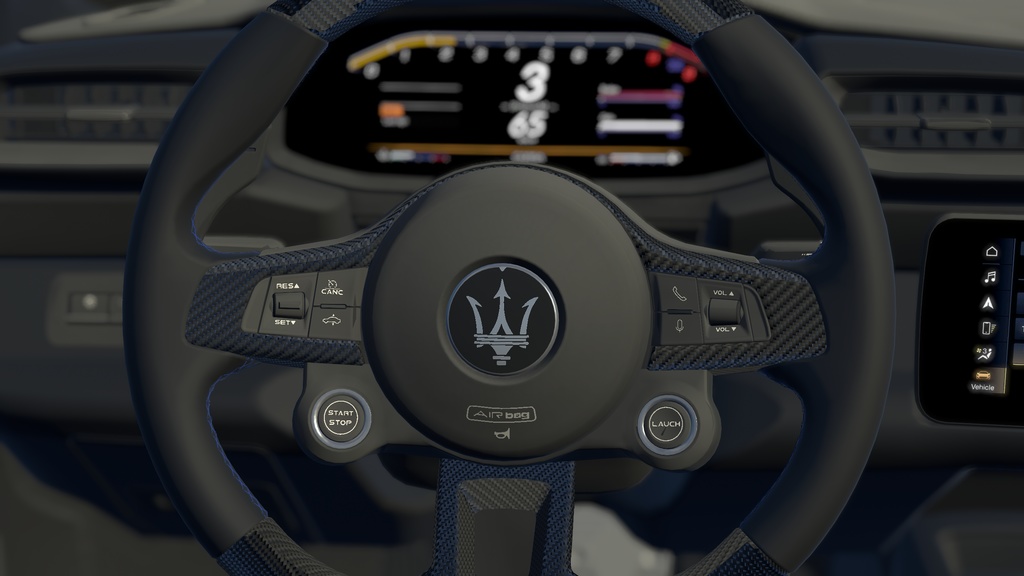 【車/saccflight対応/走行可能車両】Maserati-MC20 【VRChat想定】