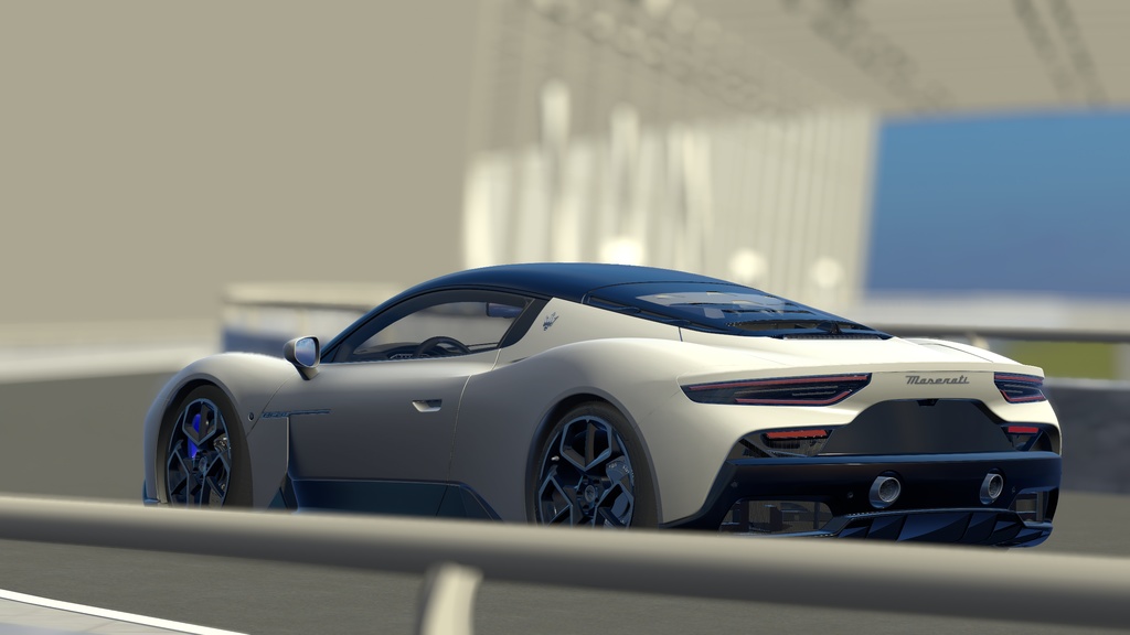 【車/saccflight対応/走行可能車両】Maserati-MC20 【VRChat想定】