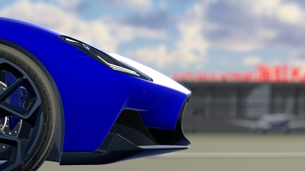 【車/saccflight対応/走行可能車両】Maserati-MC20 【VRChat想定】
