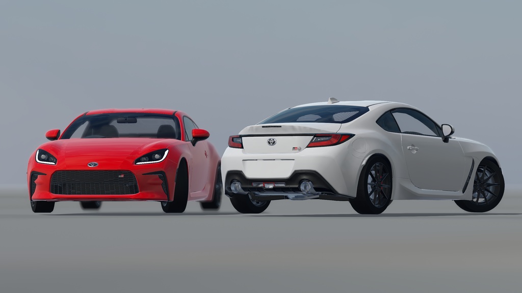 【車/saccflight対応/走行可能車両】GR-86-2022【VRChat想定】