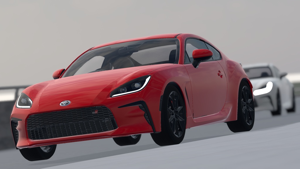 【車/saccflight対応/走行可能車両】GR-86-2022【VRChat想定】