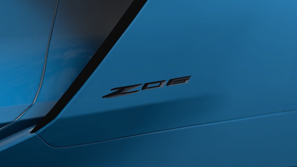 【車/saccflight対応/走行可能車両】C0RRVETTE-C8-Z06 ZR1 【VRChat想定】