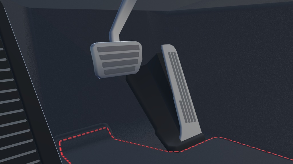 【車/saccflight対応/走行可能車両】C0RRVETTE-C8-Z06 ZR1 【VRChat想定】