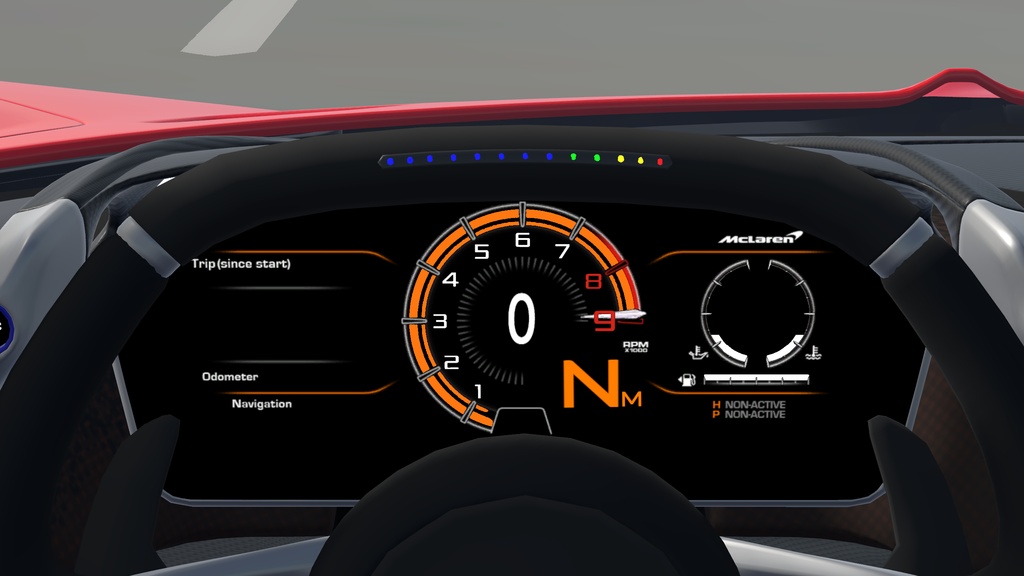 【車/saccflight対応/走行可能車両】Mclaren 【VRChat想定】