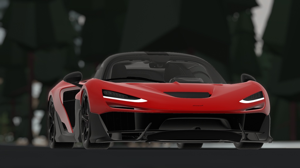 【車/saccflight対応/走行可能車両】Mclaren 【VRChat想定】
