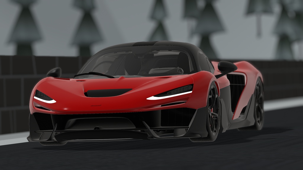 【車/saccflight対応/走行可能車両】Mclaren 【VRChat想定】