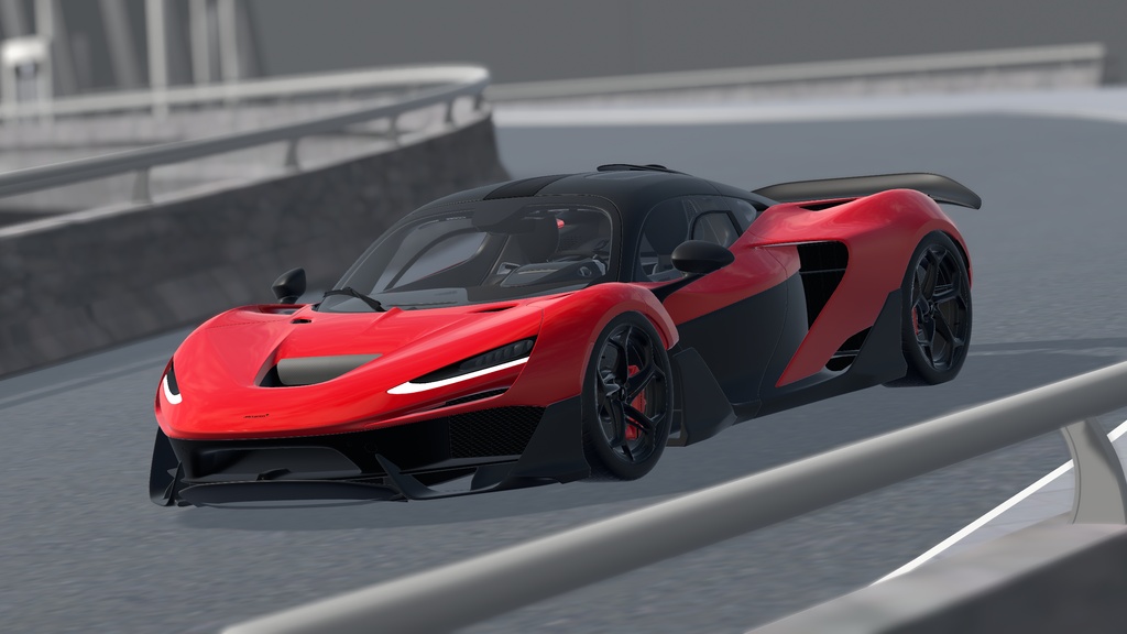【車/saccflight対応/走行可能車両】Mclaren 【VRChat想定】