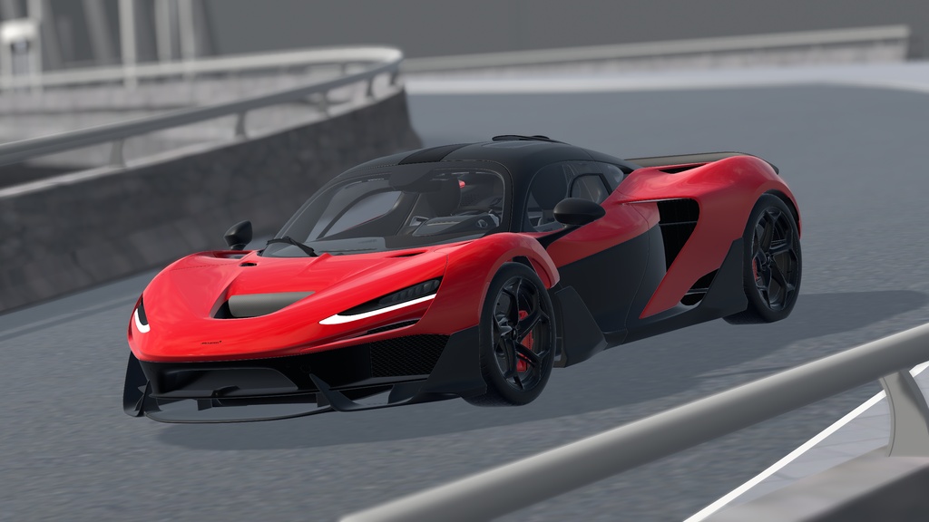【車/saccflight対応/走行可能車両】Mclaren 【VRChat想定】