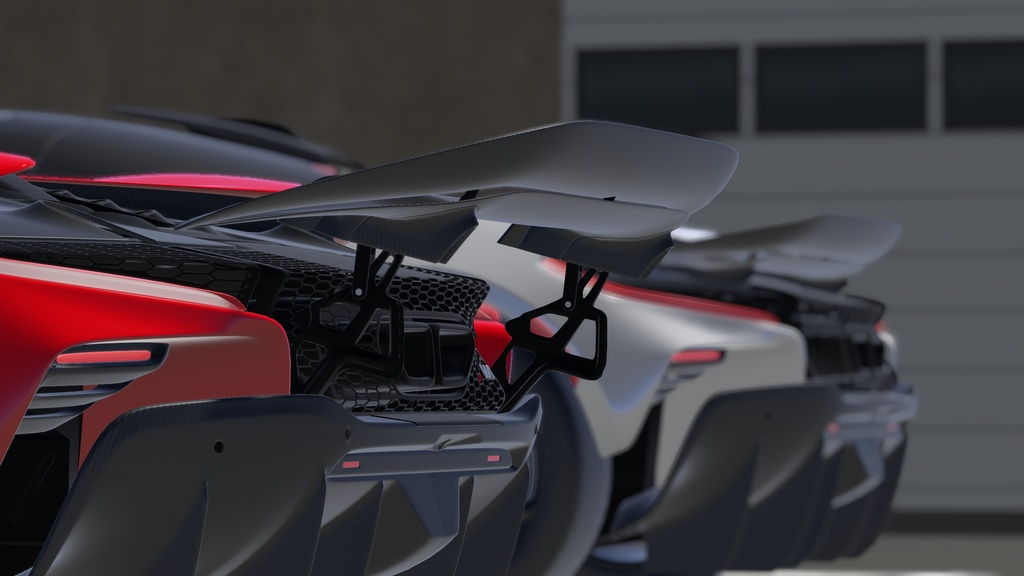 【車/saccflight対応/走行可能車両】Mclaren 【VRChat想定】