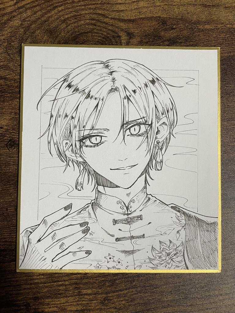 オリジナル色紙(中華)