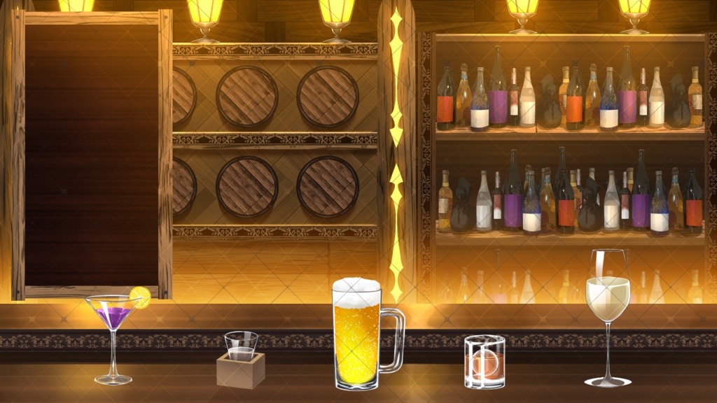 BAR背景【各アイテムカスタマイズ可能】 - レイラの素材箱 - BOOTH