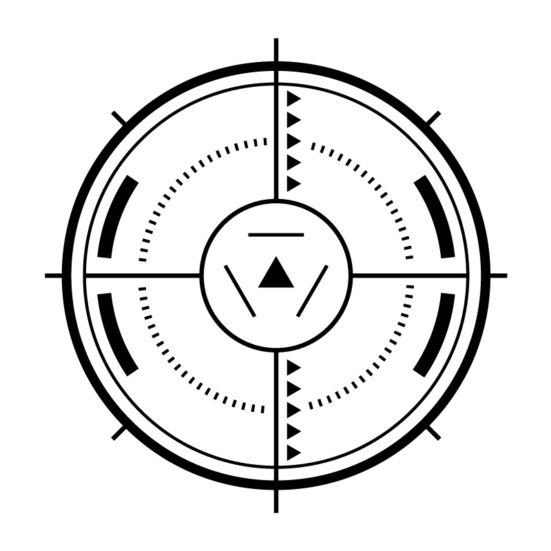 【フリー素材】ターゲットロゴPart2